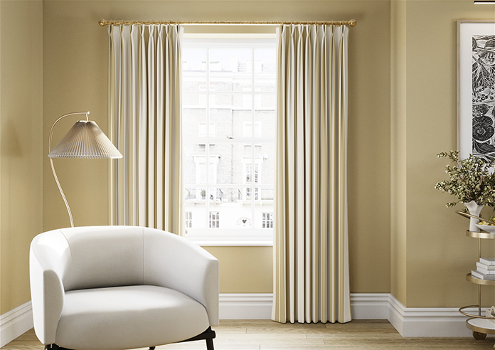 The British Stripe Co. Edward, Derwent No.1 - Made to Measure Curtains - Image 3